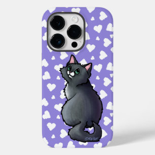 Green Mit Augen Cat Case-Mate iPhone Case