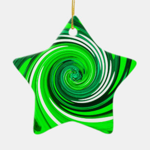 Green Mix Art Keramik Ornament