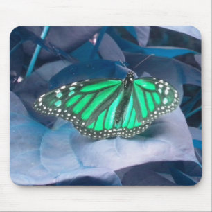 Green Monarch Butterfly-Maus Mousepad
