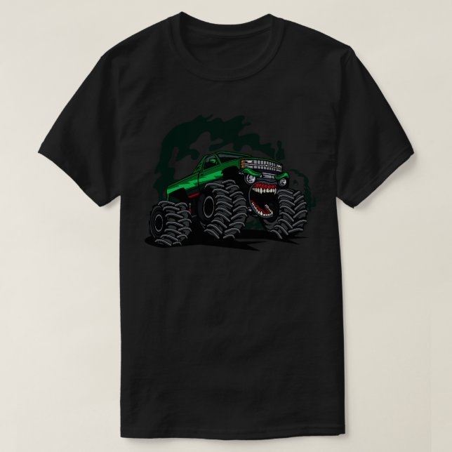 Green Monster LKW T-Shirt (Design vorne)