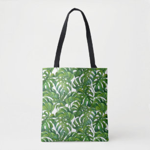Green Monstera Verlasse tropisch nahtlos