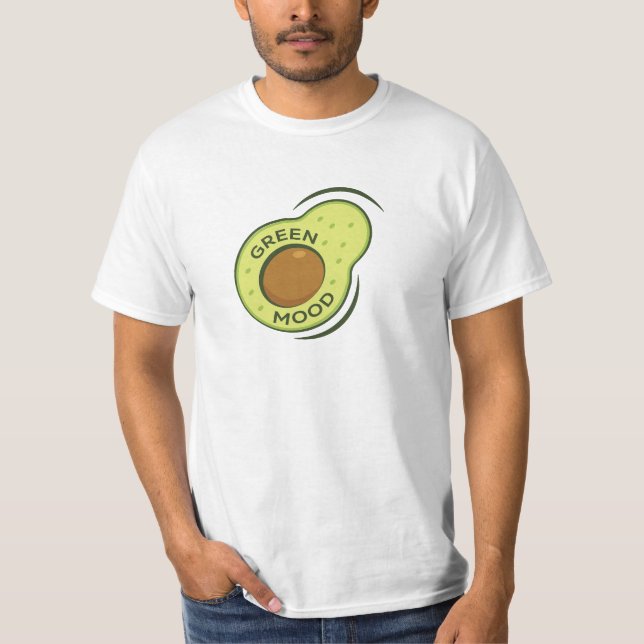 Green Mood Avocado Gesund T-Shirt (Vorderseite)