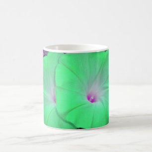 Green Morning Glory Duo Tasse