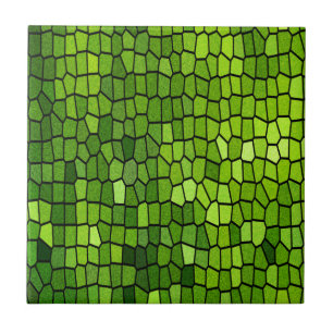 Green Mosaik Fliese