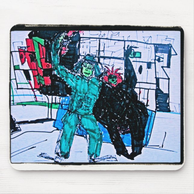 Green mr. mousepad (Vorne)