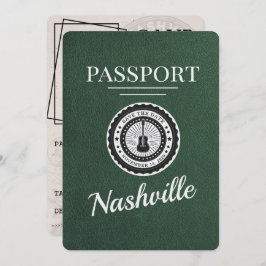Green Nashville Passport Save the Date