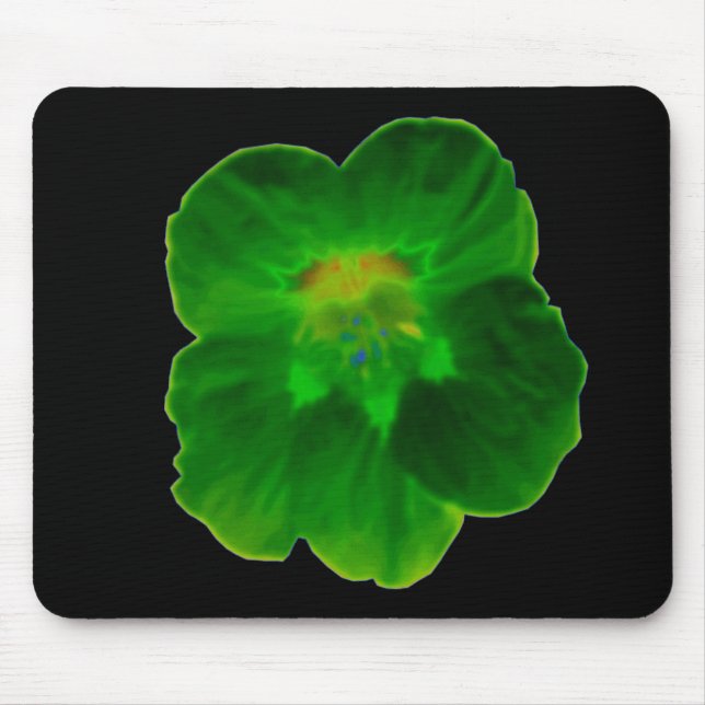 Green Nasturtium Mousepad (Vorne)