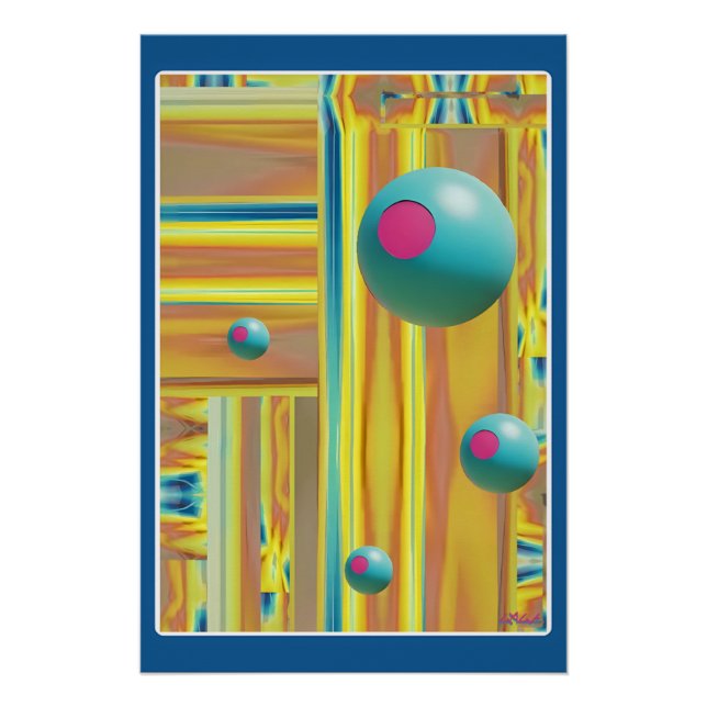 Green New Deal - Ken Gage Surreal Art Poster (Vorderseite)