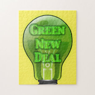 Green New Deal Light Bulb Puzzle