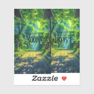 GREEN NIEDLICH STICKER