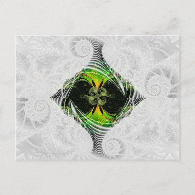 Green Nirvana Postkarte (Vorderseite)