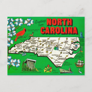 Green North Carolina Karte