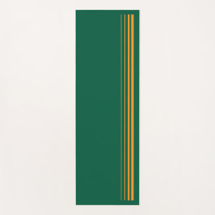 Green & Orange Yoga Yogamatte