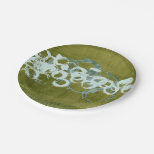 Green Orbs I Pappteller