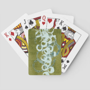 Green Orbs I Spielkarten