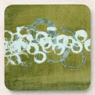 Green Orbs I Untersetzer