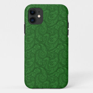 Green Paisley iPhone 11 Hülle