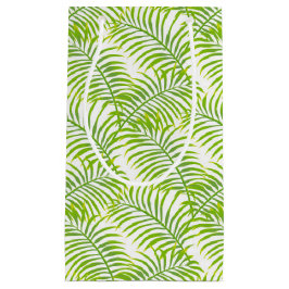 Green Palm Flamingo Gift Bag Kleine Geschenktüte
