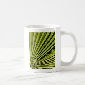 Green Palm Frond Tasse
