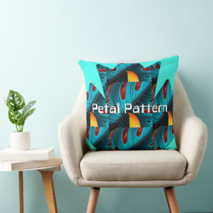 Green Palm Leaf Muster Kissen