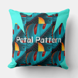 Green Palm Leaf Muster Kissen