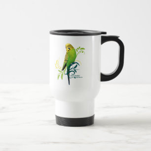 Green Parakeet Reisebecher