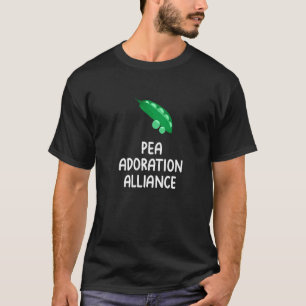 Green Pea Adoration Alliance Gemüsegarten Club T-Shirt