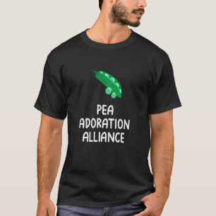 Green Pea Adoration Alliance Gemüsegarten Club T-Shirt