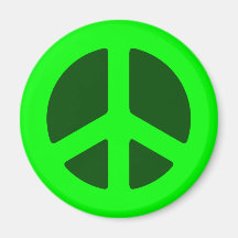 Green Peace Sign