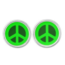 Green Peace Sign