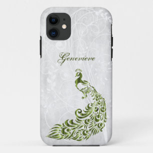 Green Peacock Personalisiert iPhone 11 Fall Case-Mate iPhone Hülle
