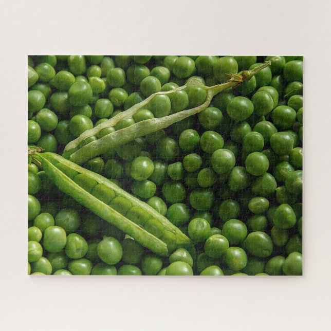 Green Peas Foto Puzzle (Horizontal)