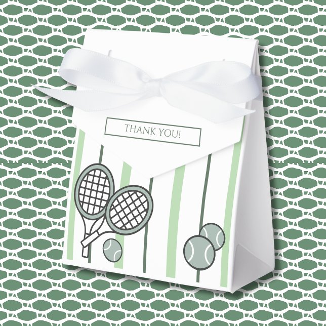 Green Perfect Match Tennis Couples Bridal Shower Geschenkschachtel (Von Creator hochgeladen)