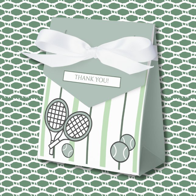 Green Perfect Match Tennis Couples Bridal Shower Geschenkschachtel (Von Creator hochgeladen)