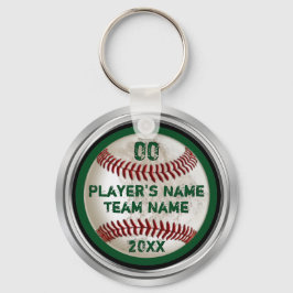 Green Personalisiert Dirty Baseball Geschenke für Schlüsselanhänger
