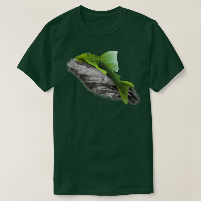 Green Phantom Pleco T-Shirt (Design vorne)
