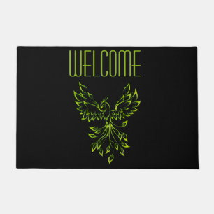 Green Phoenix Fußmatte