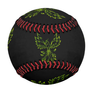Green Phoenix steigt auf schwarz Baseball