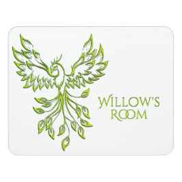 Green Phoenix Türschild
