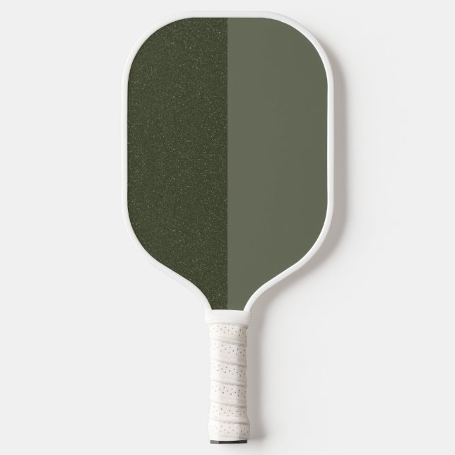 Green Pickleball Paddel mit zwei Tonen - Anpassen Schläger (Vorderseite)