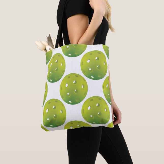 Green Pickleballs Tote Tasche (Von Nahem)
