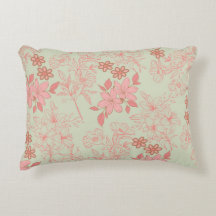 Green Pink Retro Y2K 70er Blume Muster