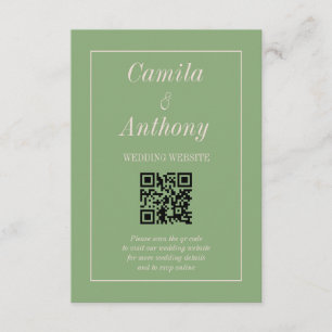 Green Pink Rose Retro Y2K 70er Blume Muster Begleitkarte