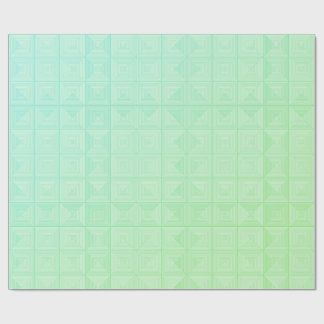 Green Pinstripe Geschenkpapier