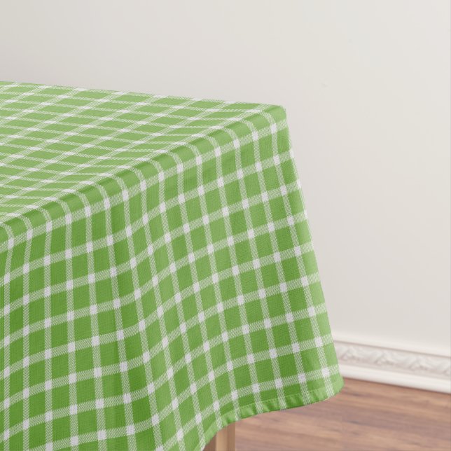Green Plaid Tischdecke (Beispiel)