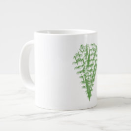 Green plant in the shape of a bouquet. Jumbo-Tasse