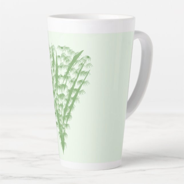 Green plant in the shape of a bouquet. milchtasse (Rechte Ecke)
