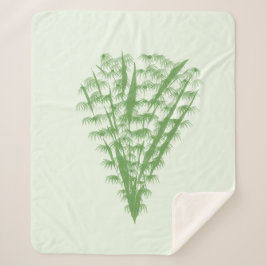 Green plant in the shape of a bouquet. sherpadecke