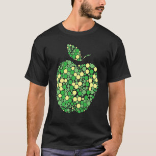 Green Polka Dot Apple für Lehrer International Do T-Shirt