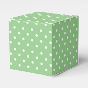 Green Polka Dot Muster Geschenkschachtel